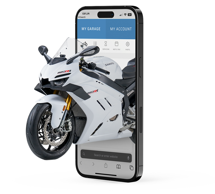 My Zxmoto Login Graphic